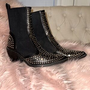 Nasty Gal studded boots.